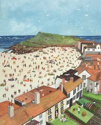 Kilátás a St. Ives-i Tate Galériából